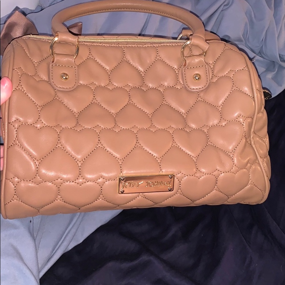 Betsy Johnson heart bag